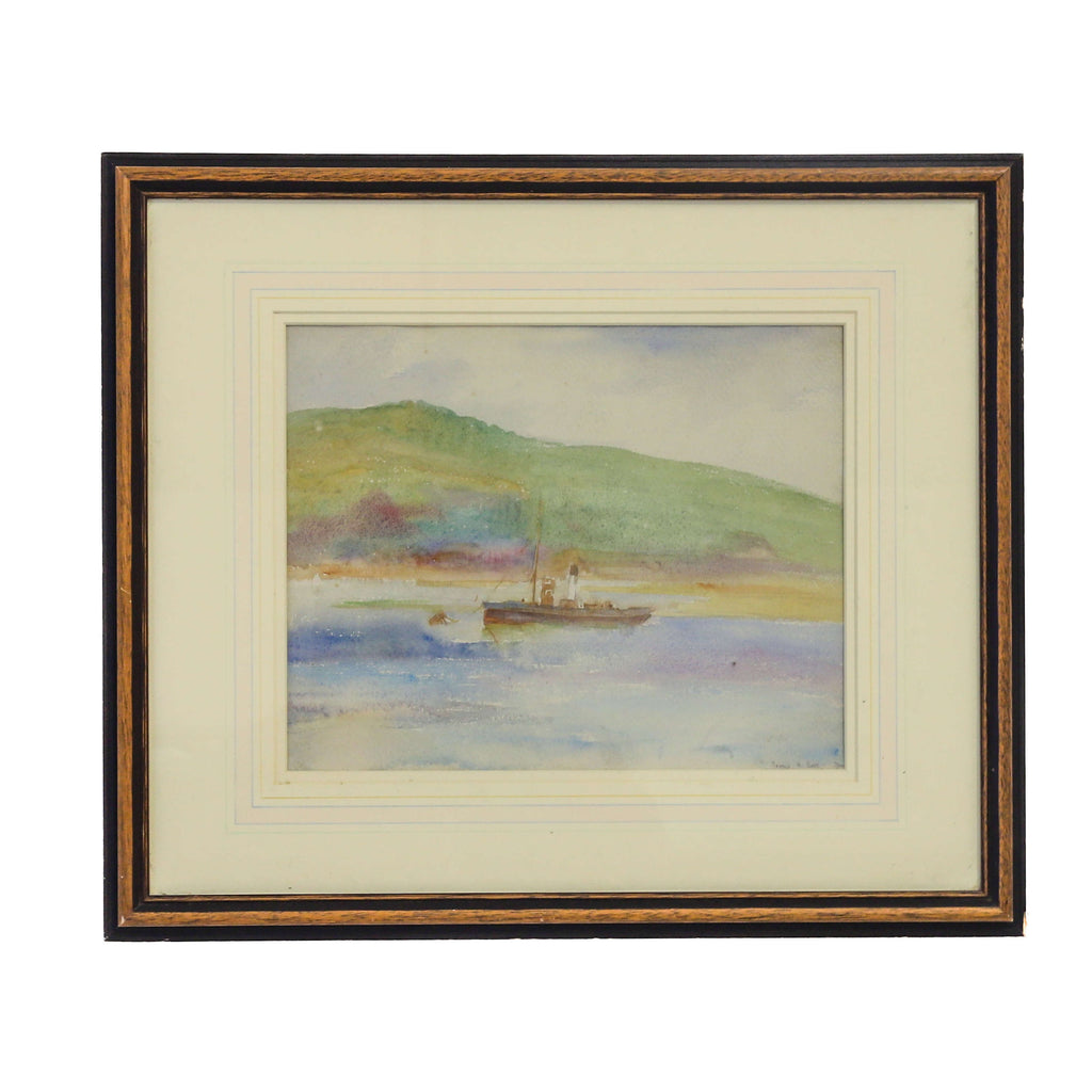 Water colour landscape painting by Marcus Boss RA 1920