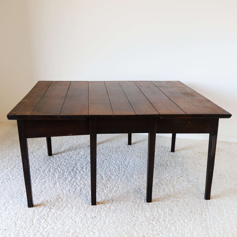 Leather top table desk