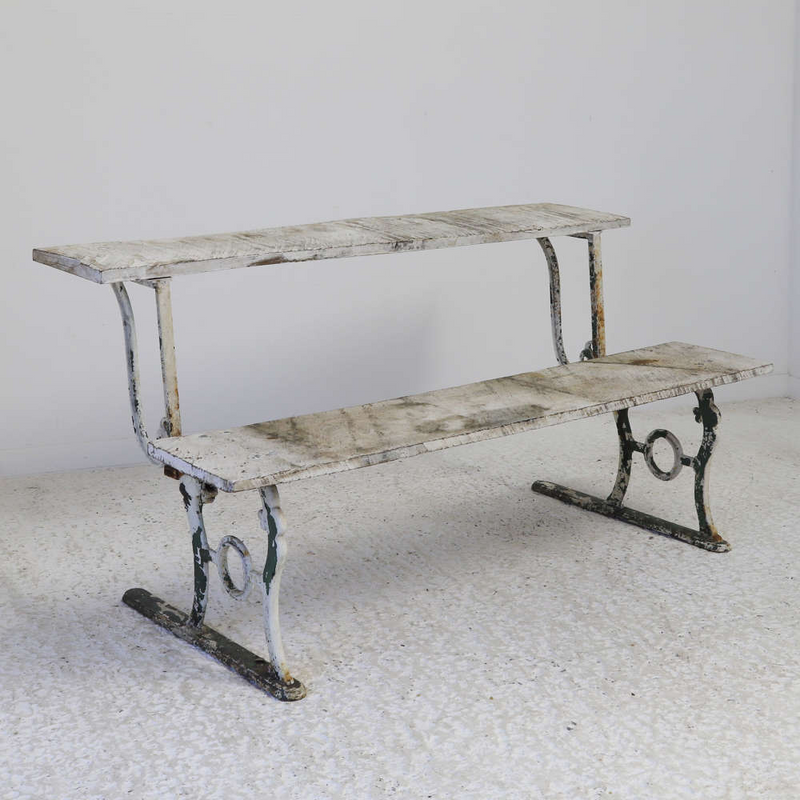 Metamorphic bench table