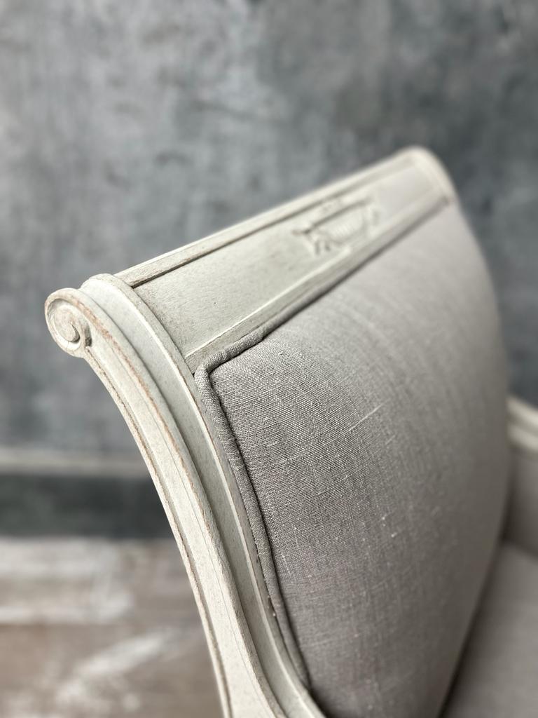 Pair of directoire style chairs