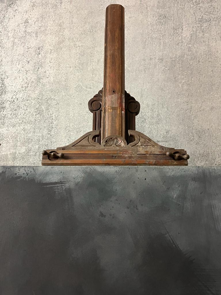 Large 19th century artist easel