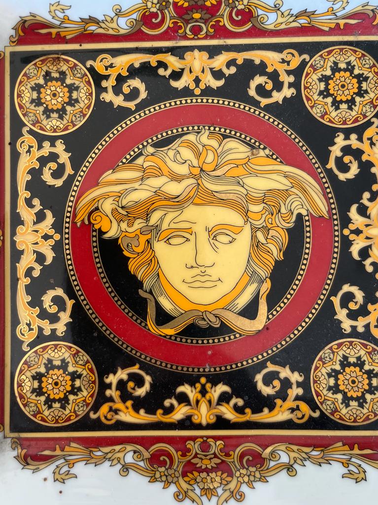 Versace Medusa porcelain dish