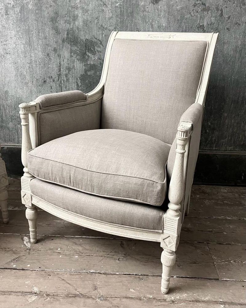 Pair of directoire style chairs