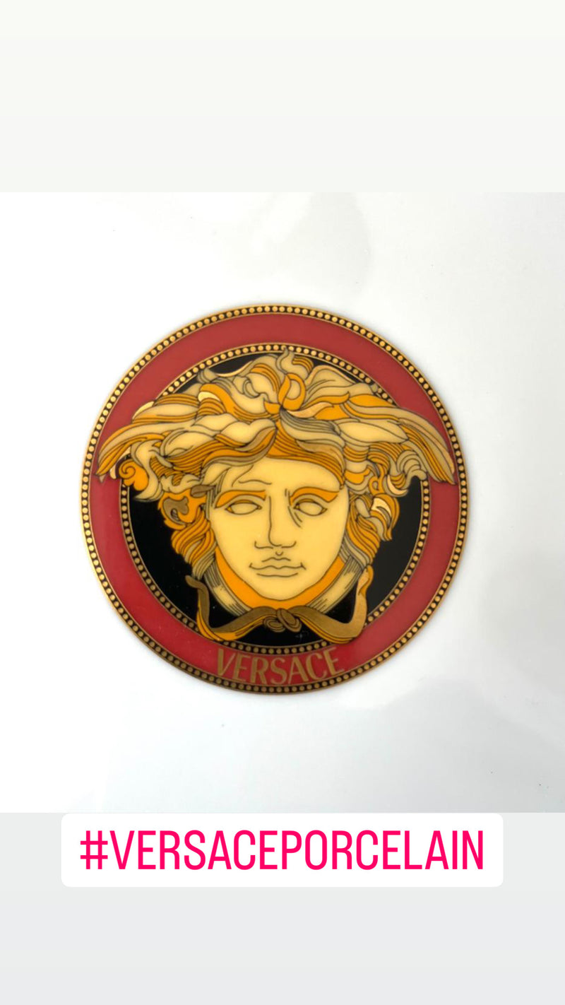 Versace Medusa porcelain dish