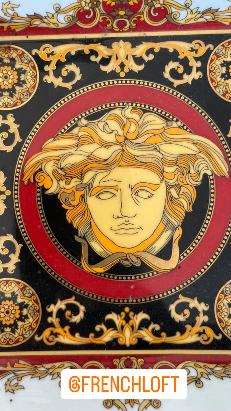 Versace Medusa porcelain dish