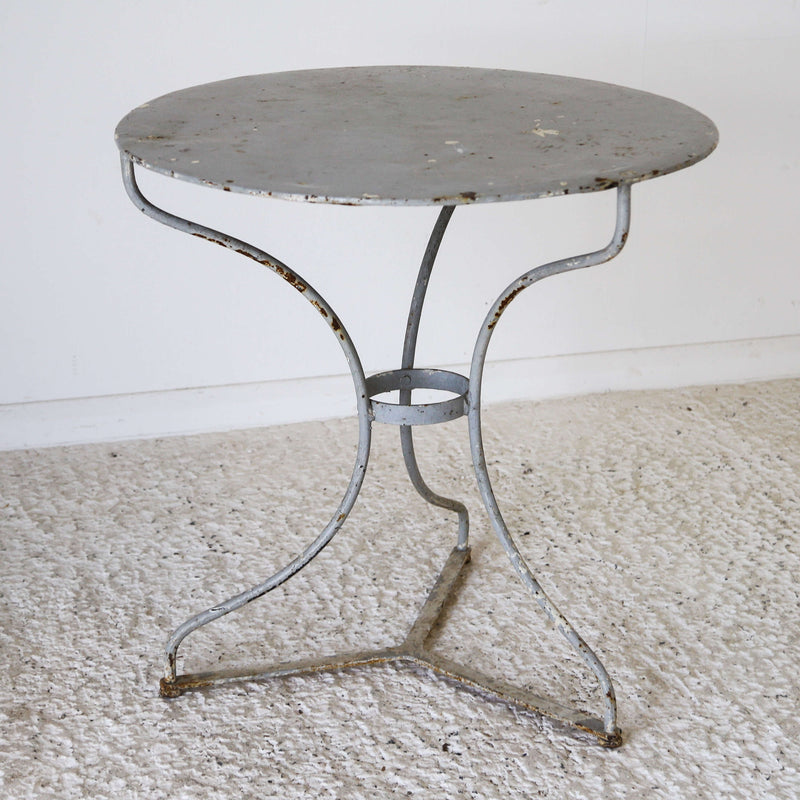 French 19th century garden bistro table