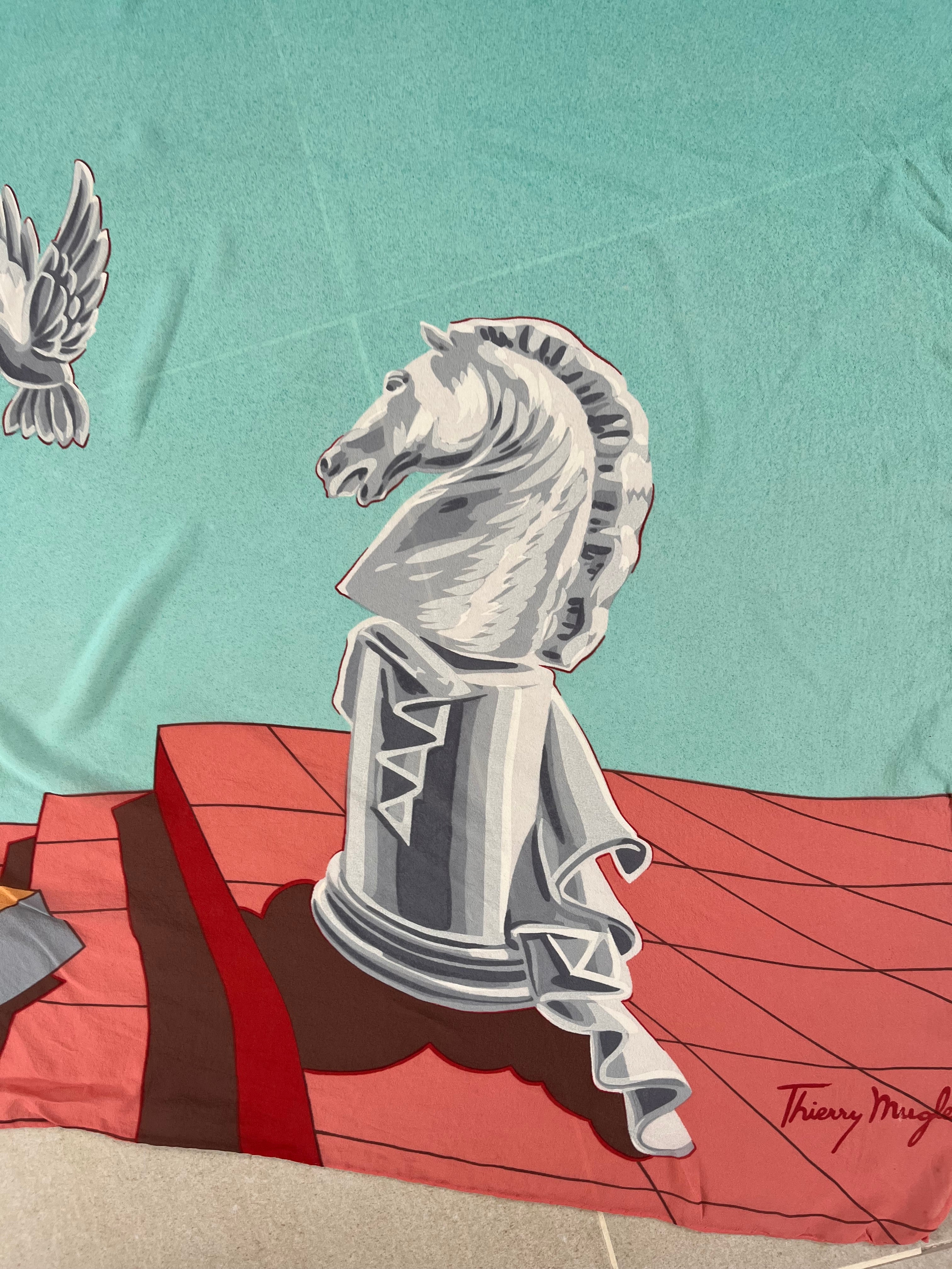 Thierry Mugler scarf – French Loft