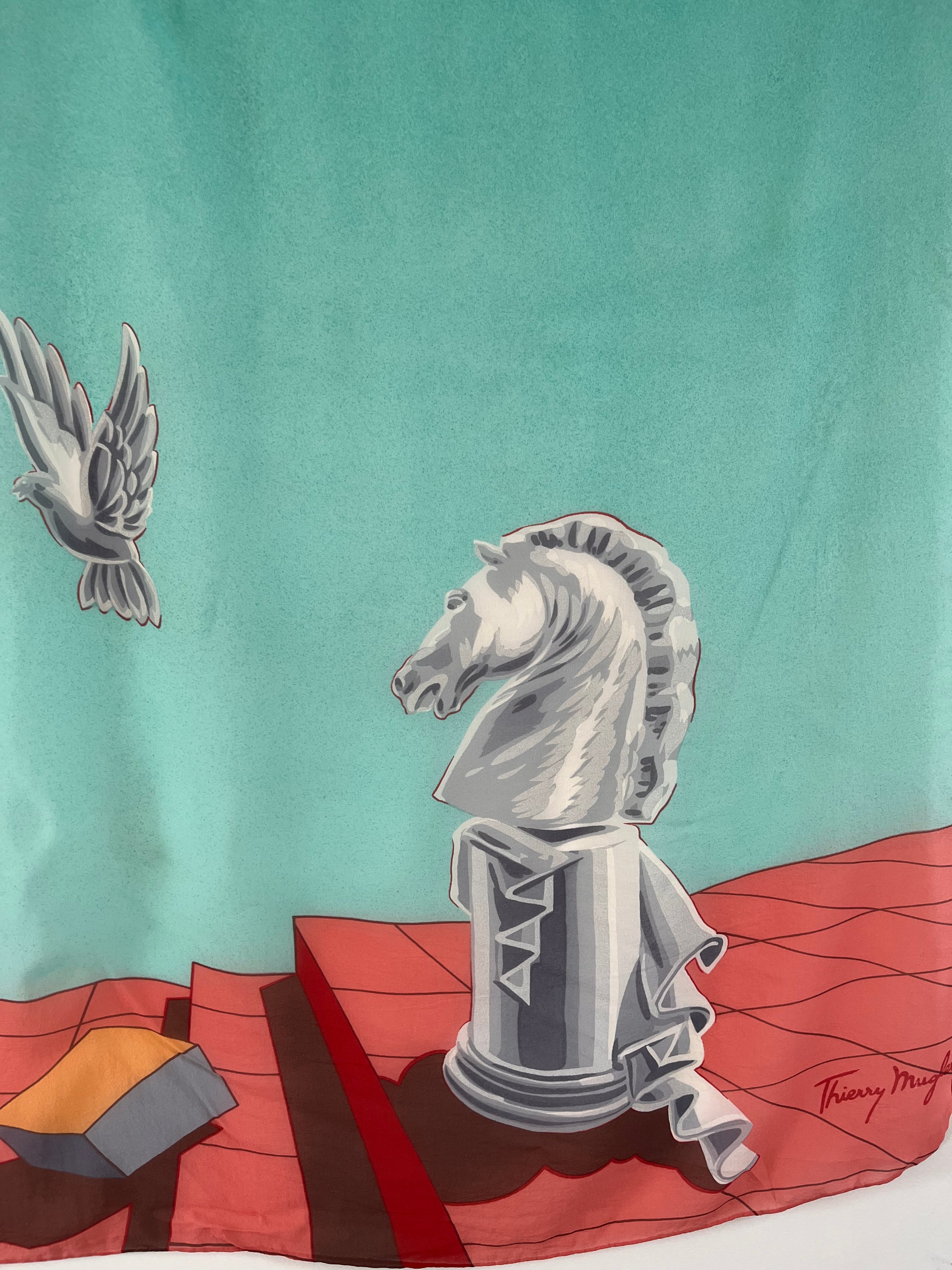 Thierry Mugler scarf – French Loft