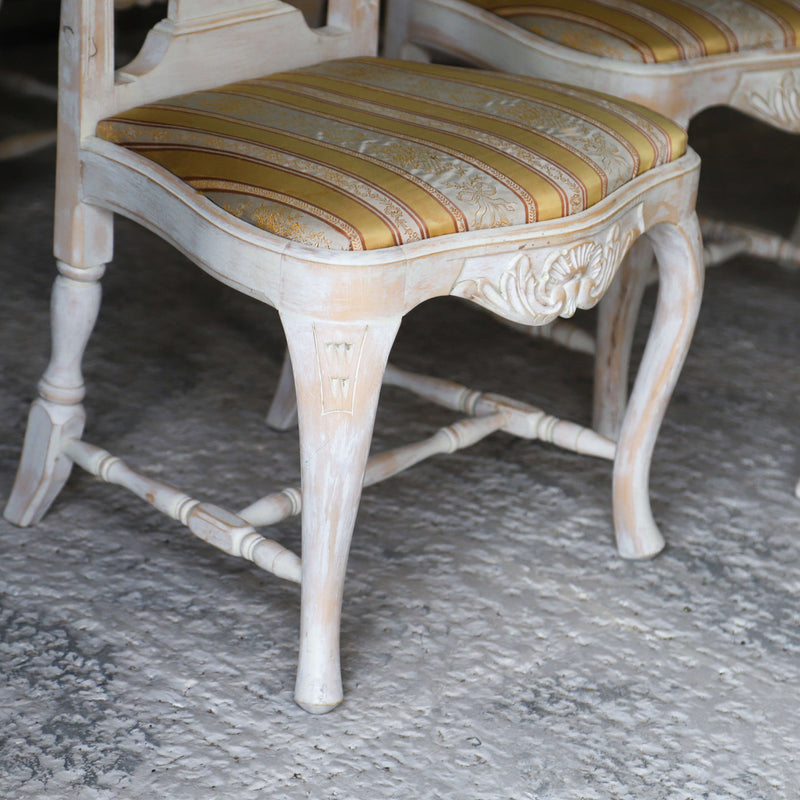 Set of 8 Swedish dining chairs