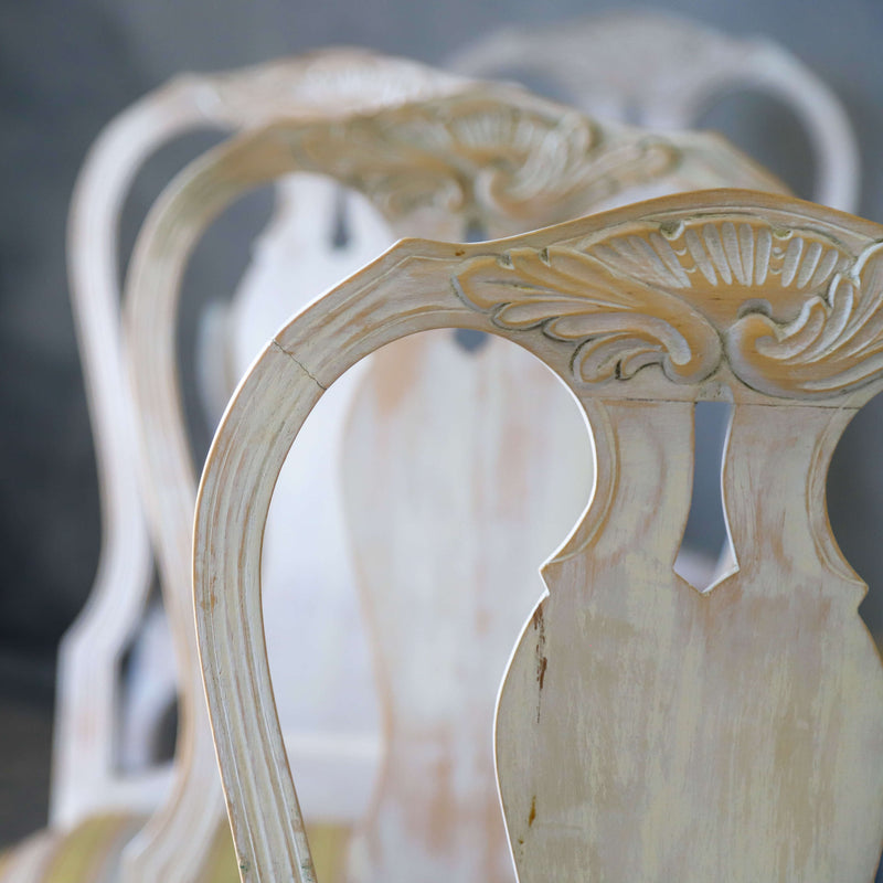 Set of 8 Swedish dining chairs