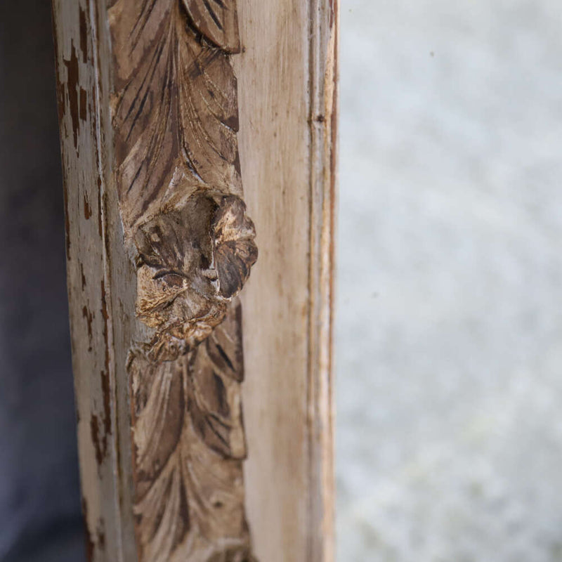 French 19th century trumeau  mirror.