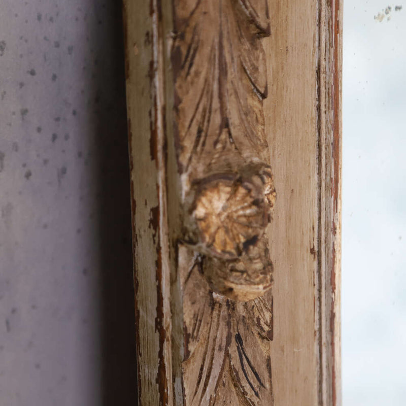 French 19th century trumeau  mirror.