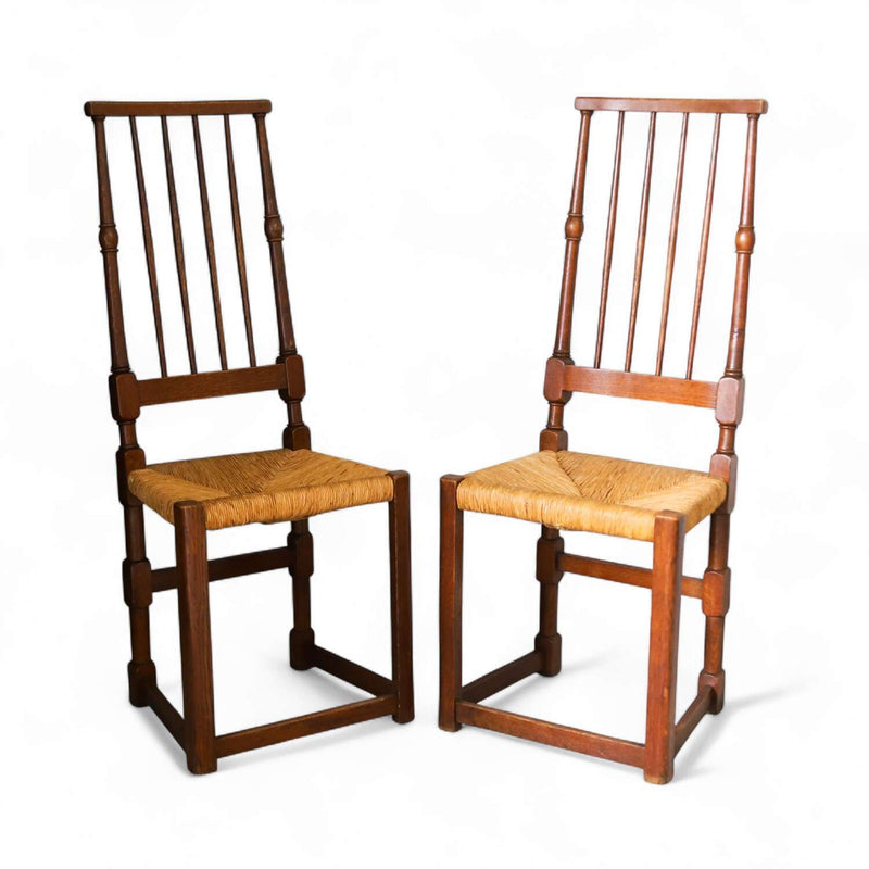A pair of English design country chairs