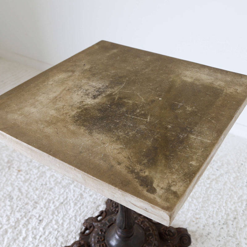 19th century cast iron table