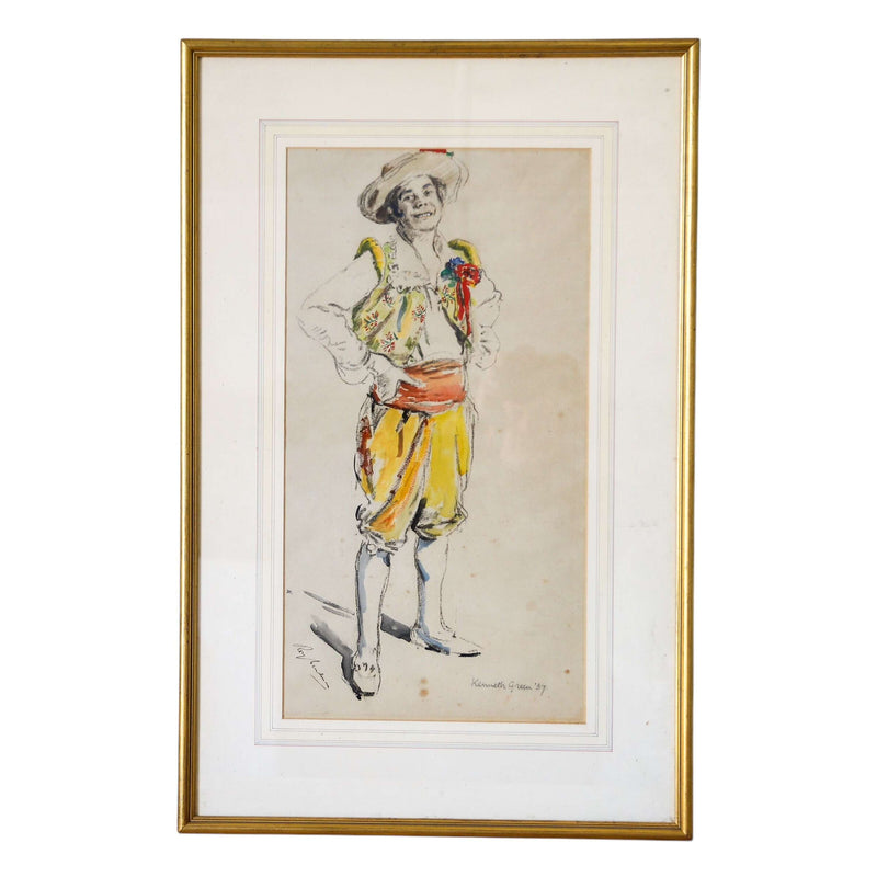Original watercolour by Kenneth Green