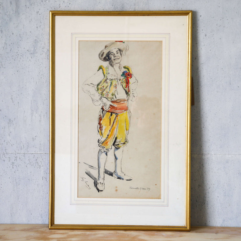 Original watercolour by Kenneth Green