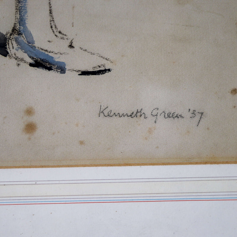 Original watercolour by Kenneth Green