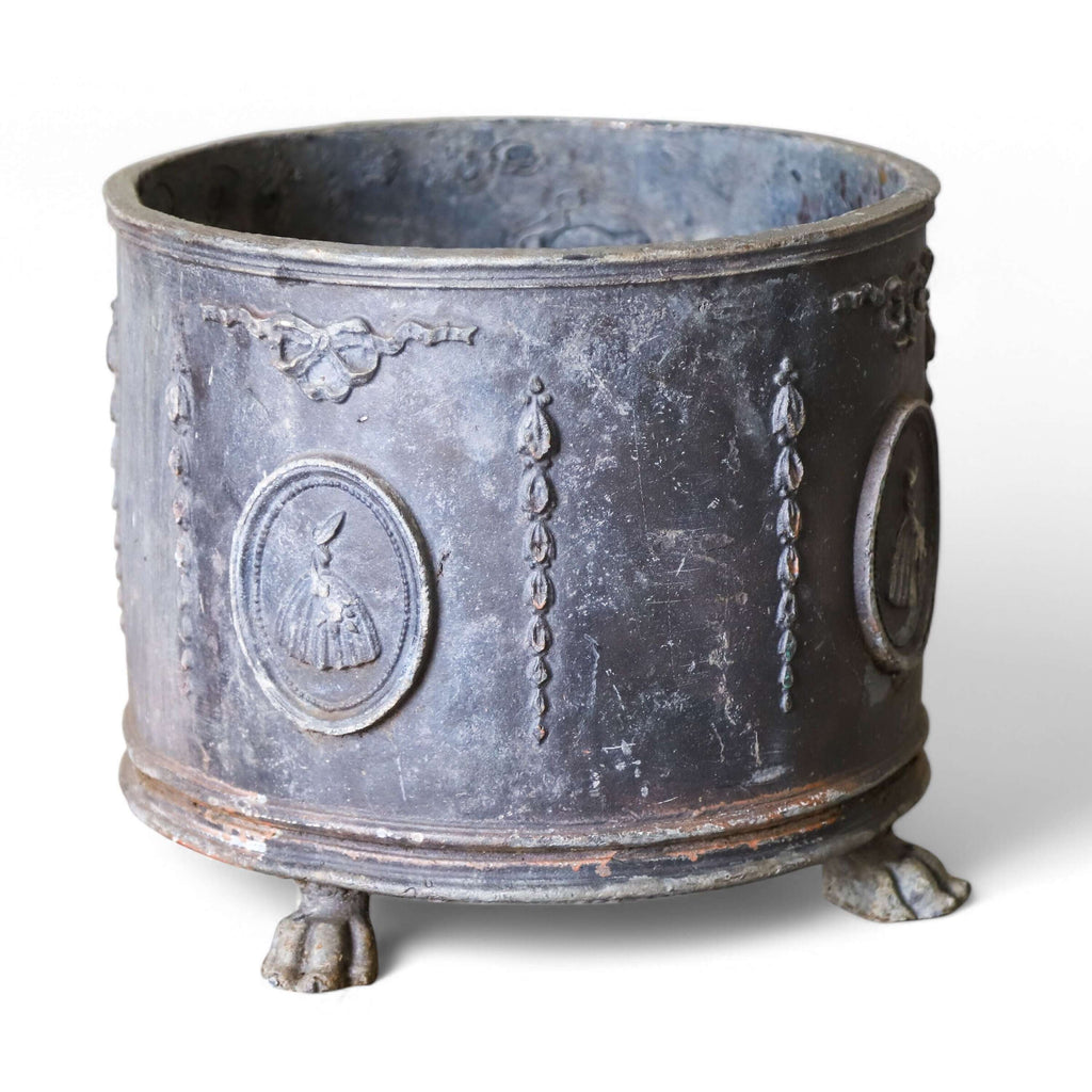 English 20th Century lead garden planter