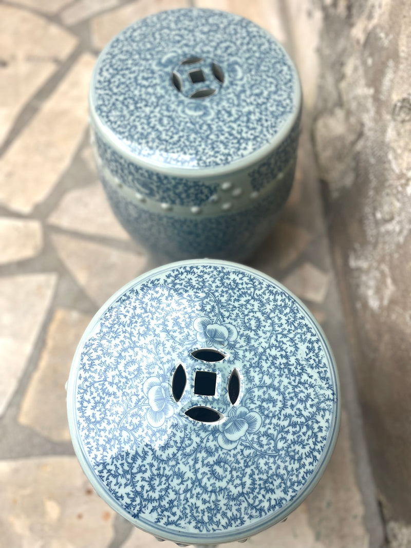 Pair of Chinese garden seats