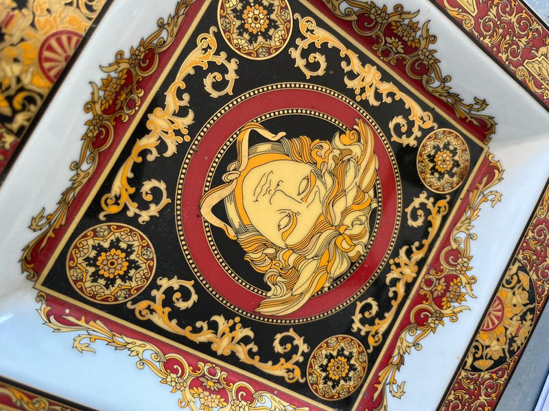 Versace Medusa porcelain dish