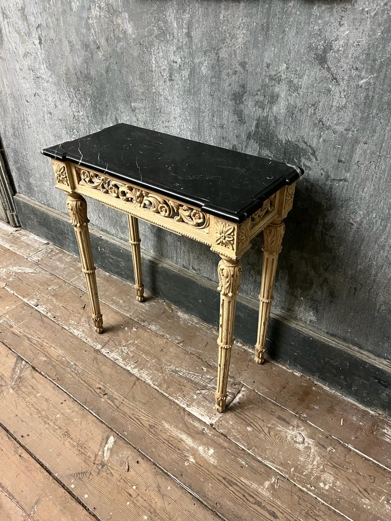19th century console table