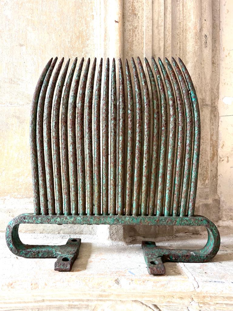 19th century flax comb