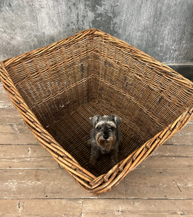 Vintage laundry basket