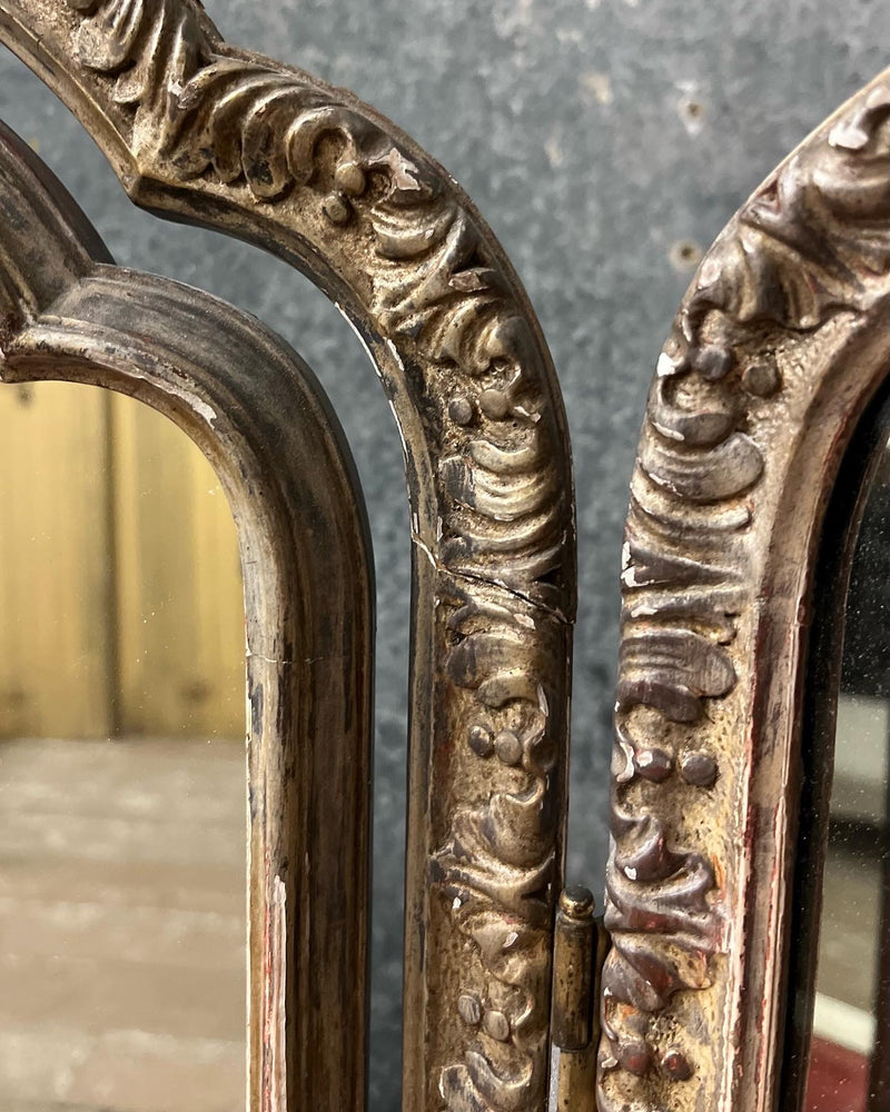 Dressing table triptych mirror