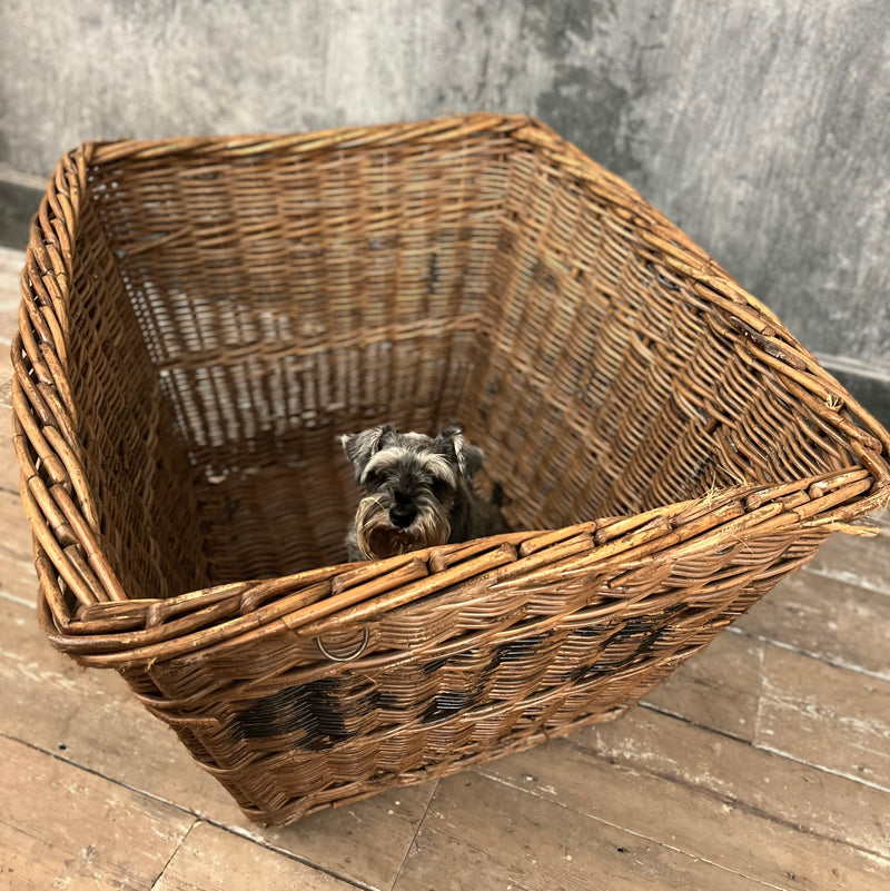 Vintage laundry basket