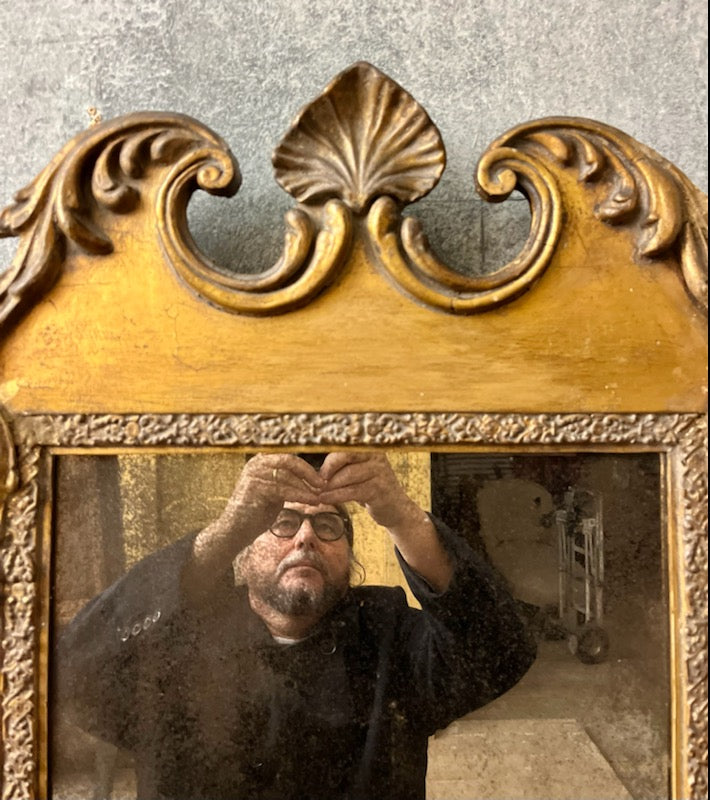 18th Century Danish gilt mirror