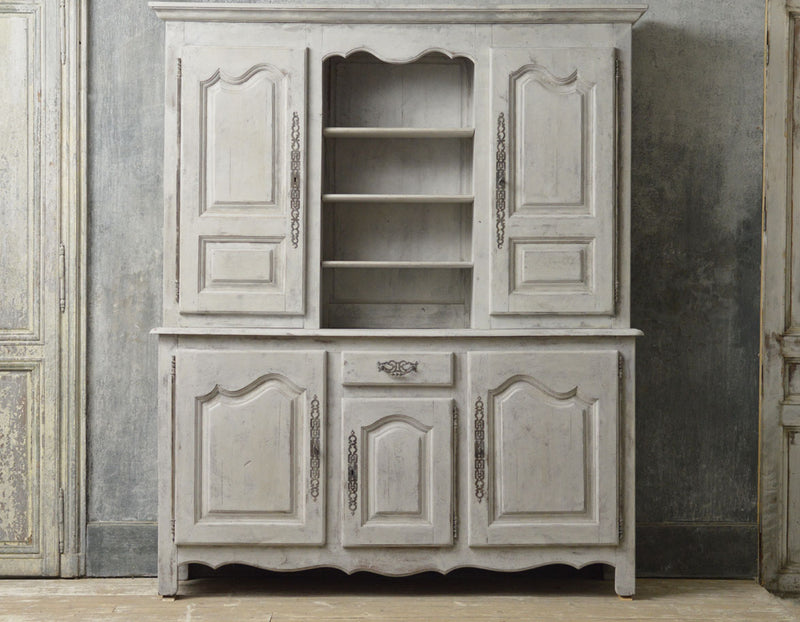 French painted buffet deux  corps