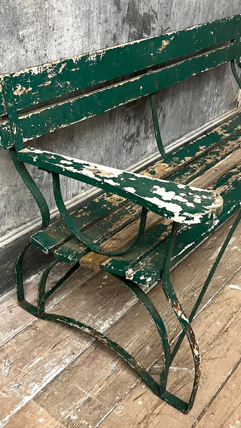 Art Deco garden bench
