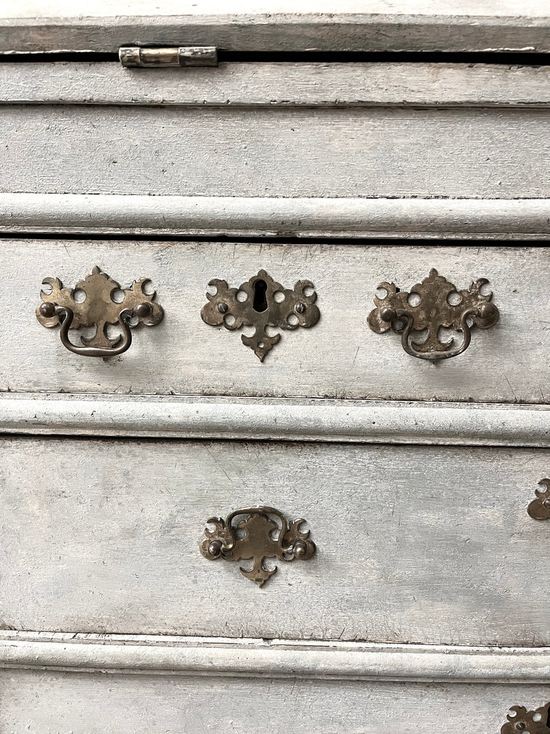 Georgian Oak 18th century slant front desk