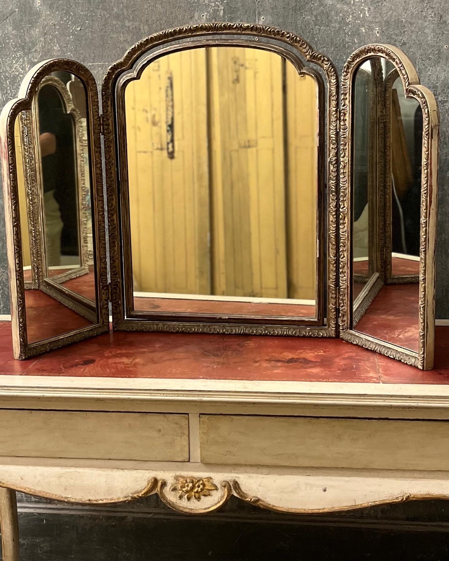 Dressing table triptych mirror – French Loft