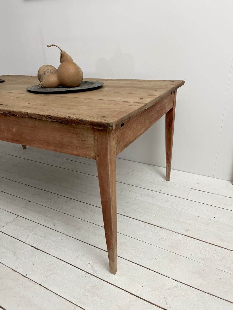 19th century French farmhouse table