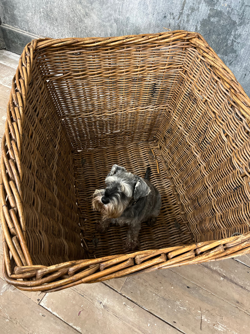 Vintage laundry basket