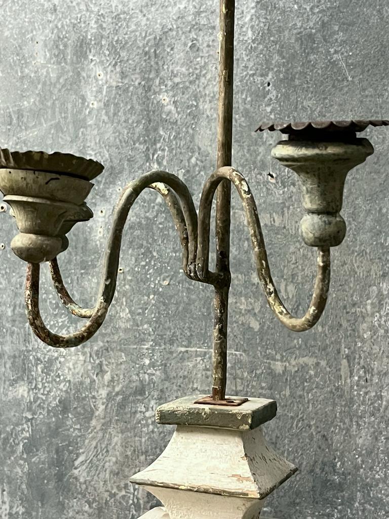 Pair of altar candles