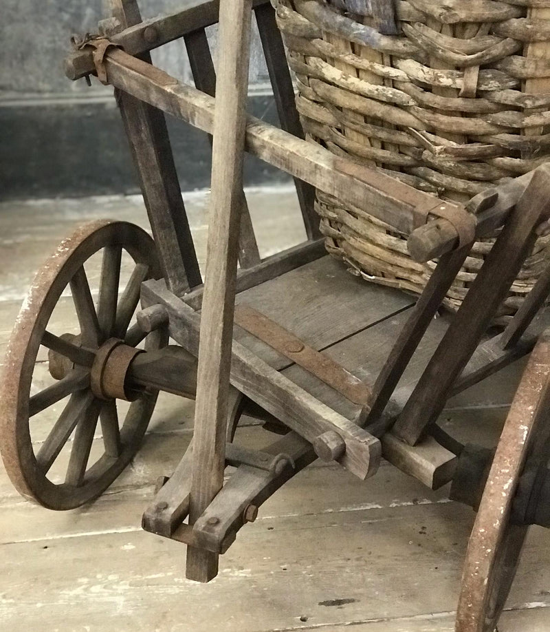 French pull cart 19th Century