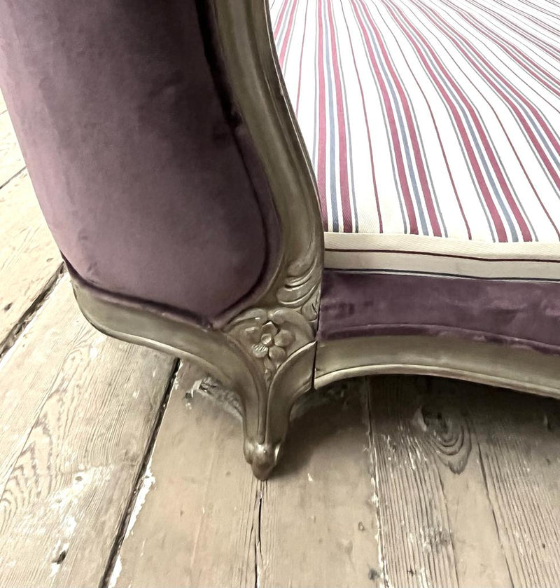 French double bed
