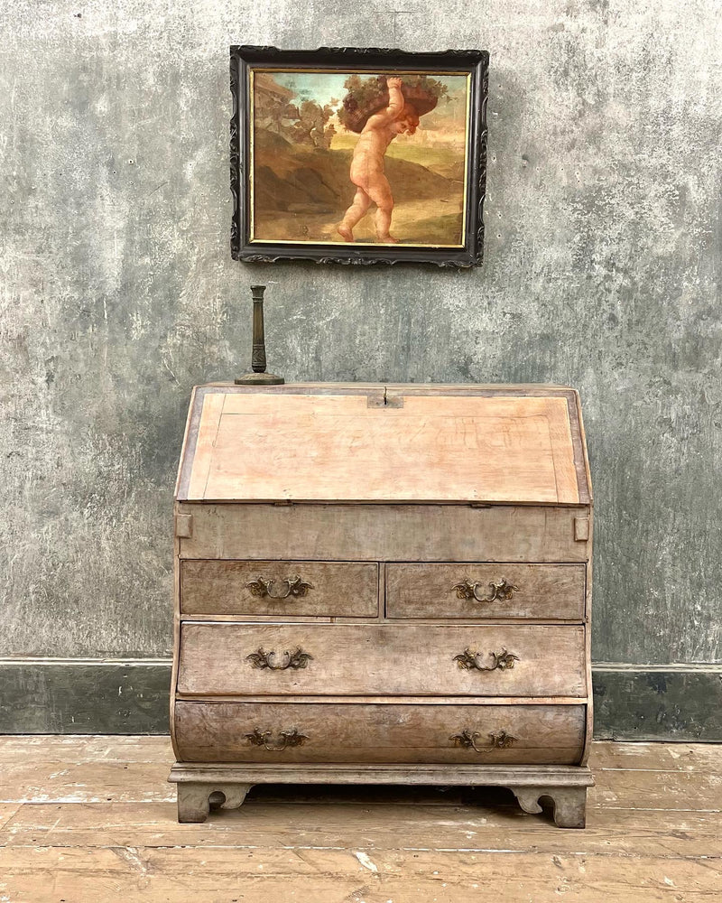 19th century Dutch drop front desk