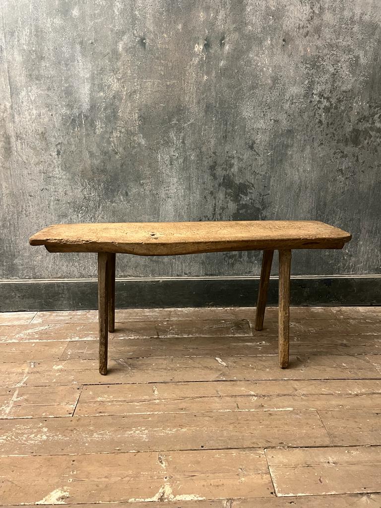 Leather top table desk