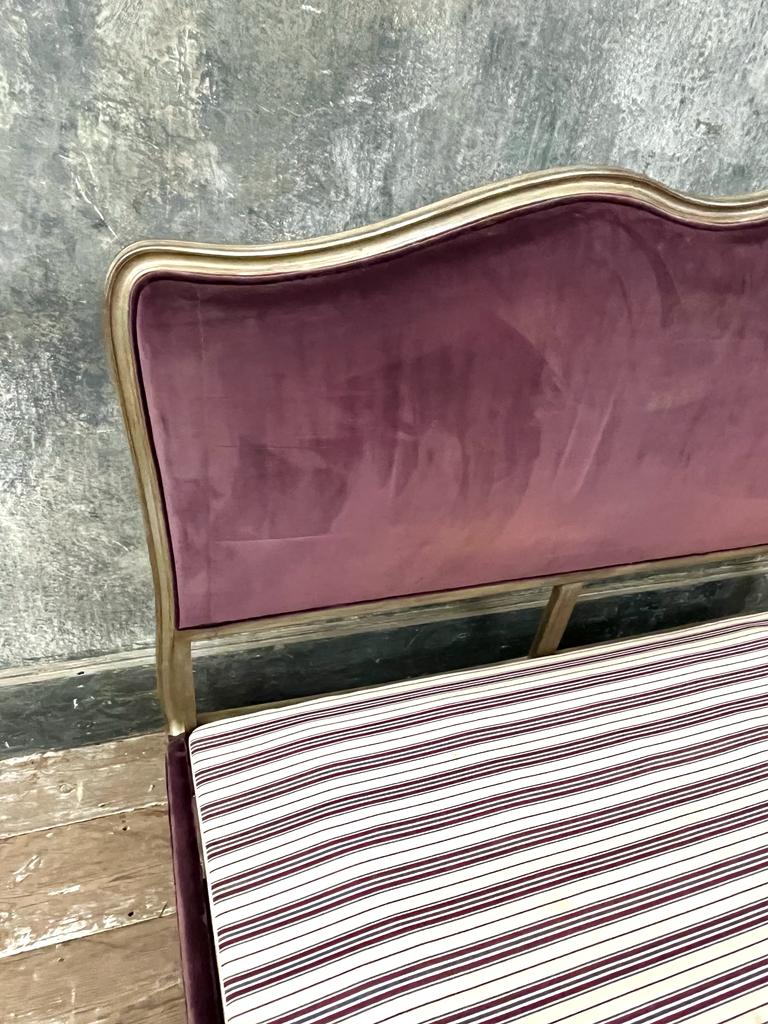 French double bed