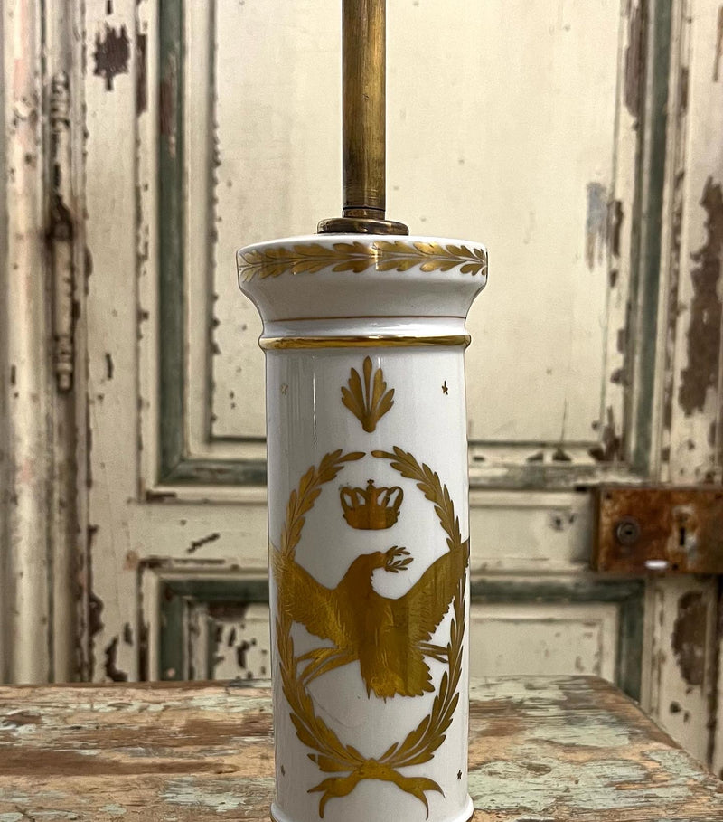 Limoges porcelain lamp