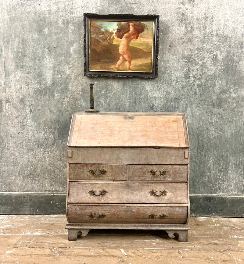 19th century Dutch drop front desk