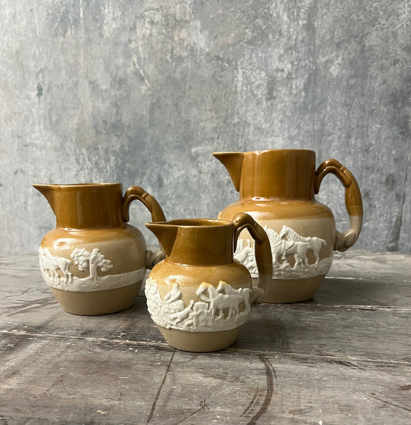 Set of three jugs