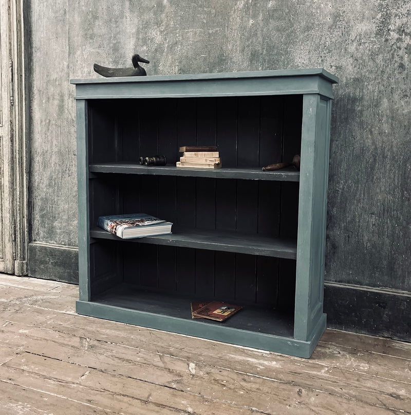 19th century painted bookcase