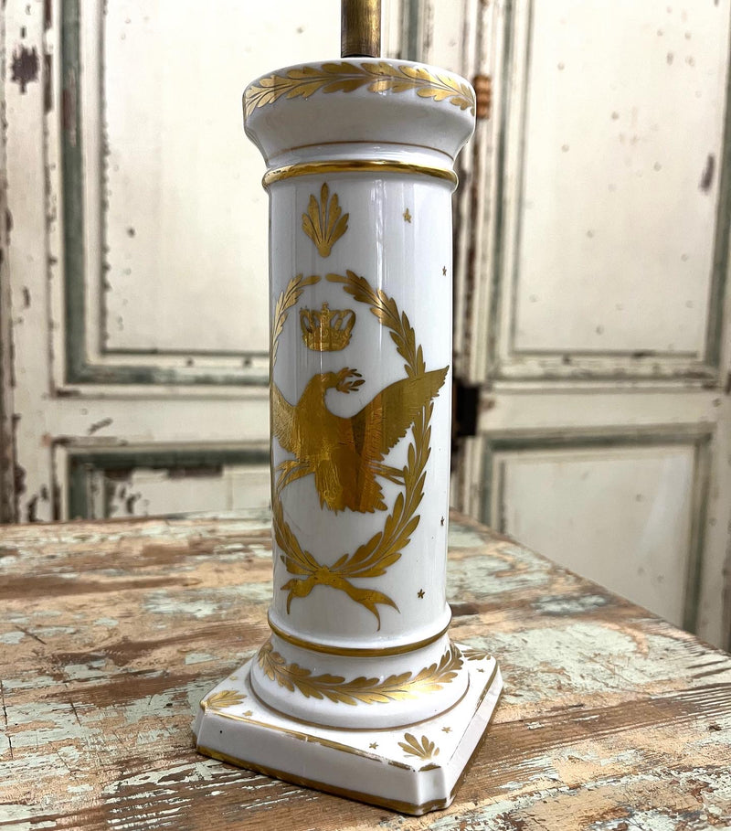 Limoges porcelain lamp