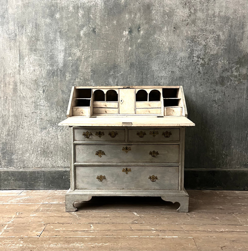 Georgian Oak 18th century slant front desk