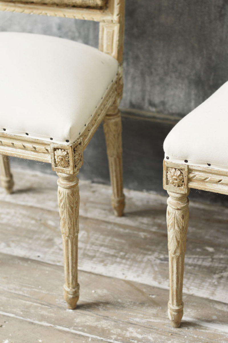 SET OF 10 DINING CHAIRS
