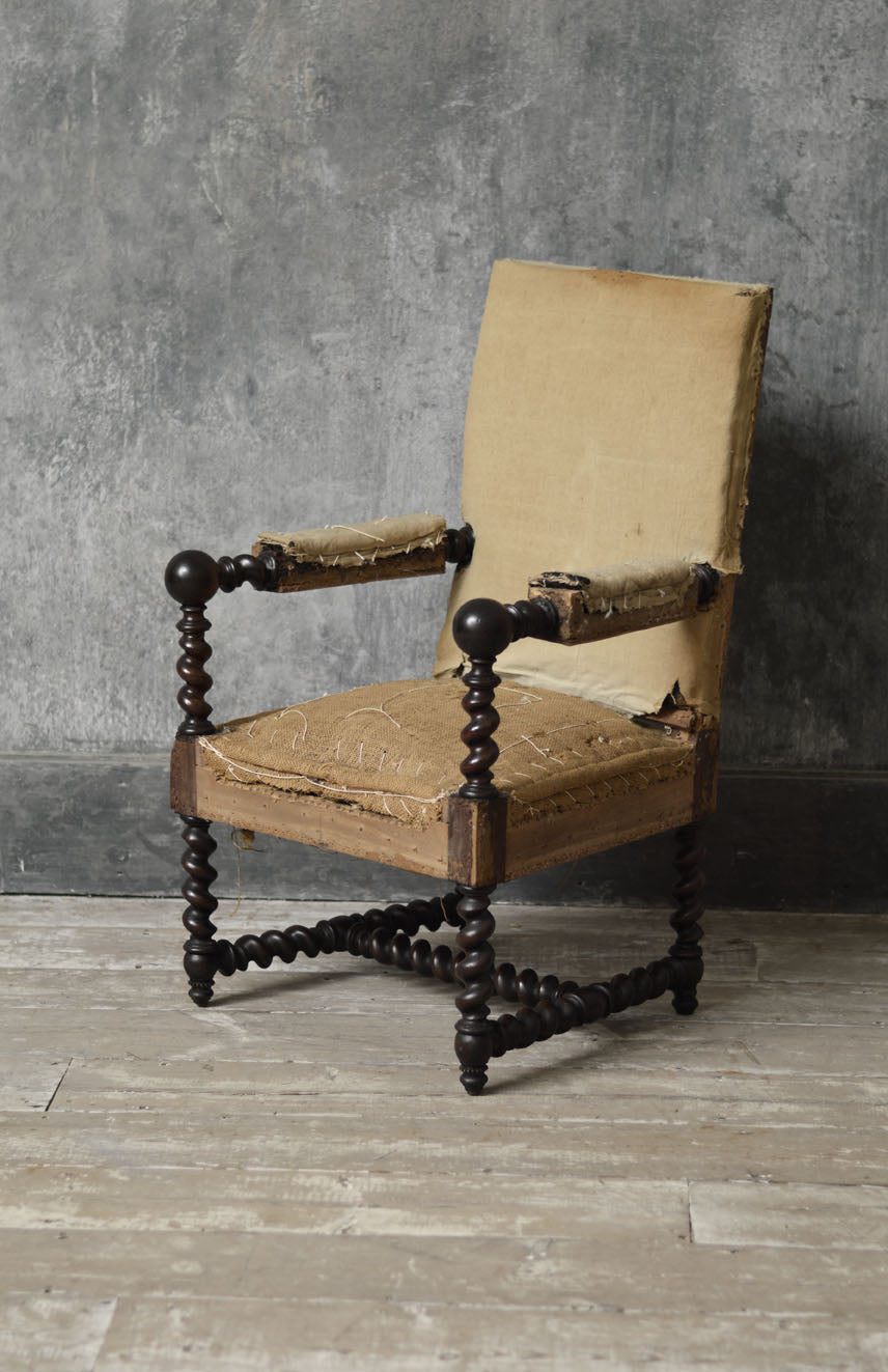 LOUIS XIII STYLE ARMCHAIR